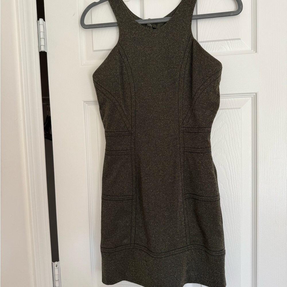 Elegant Black/gold Dress